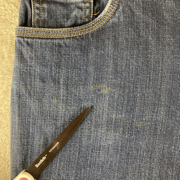 Jones New York Jeans Women's 4 Blue Denim Stretch‎ Straight Leg Dark Wash - Picture 15 of 16